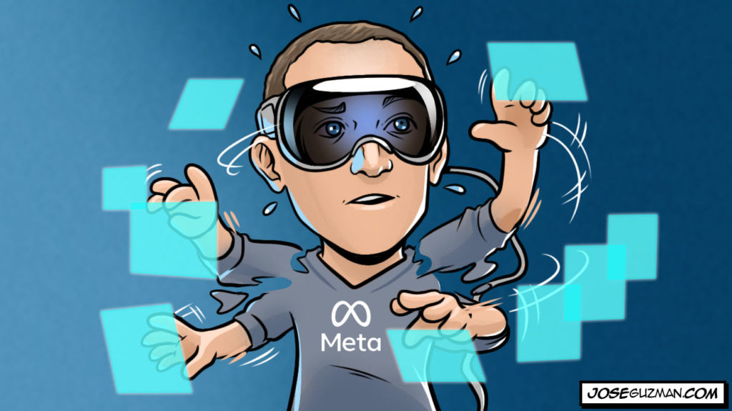 Zuckerberg Apple Vision Pro