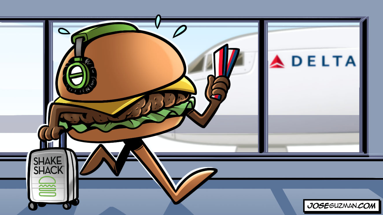 Delta ShakeShack partnership